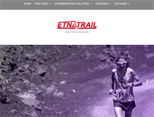 Tablet Screenshot of etnatrail.it